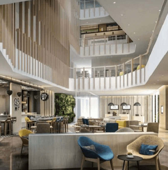 Hotel Lobby Atrium & Café