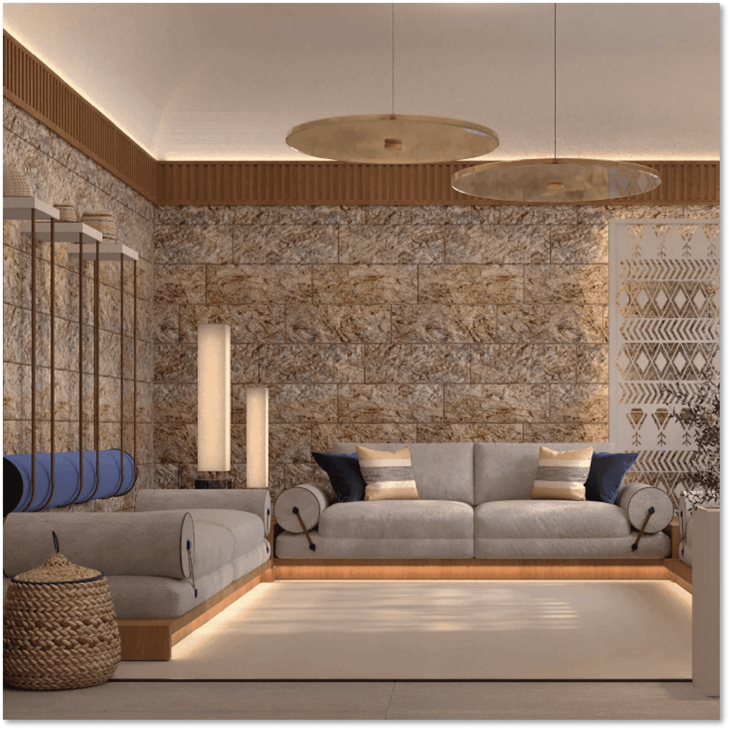 Contemporary Majlis Lounge