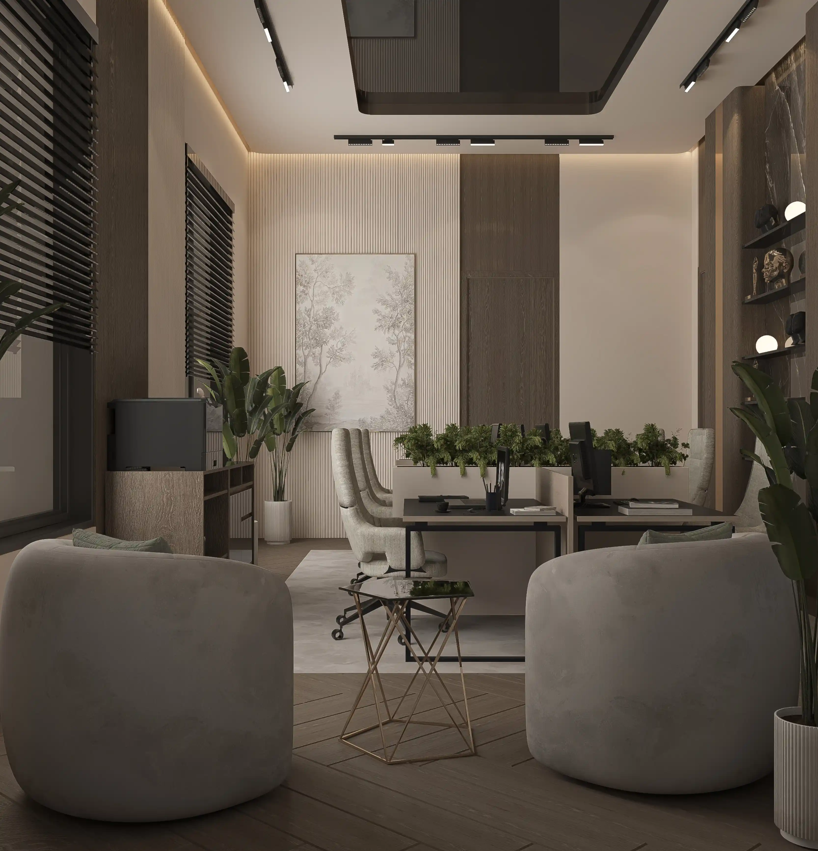 Open Plan Collaborative Workspace