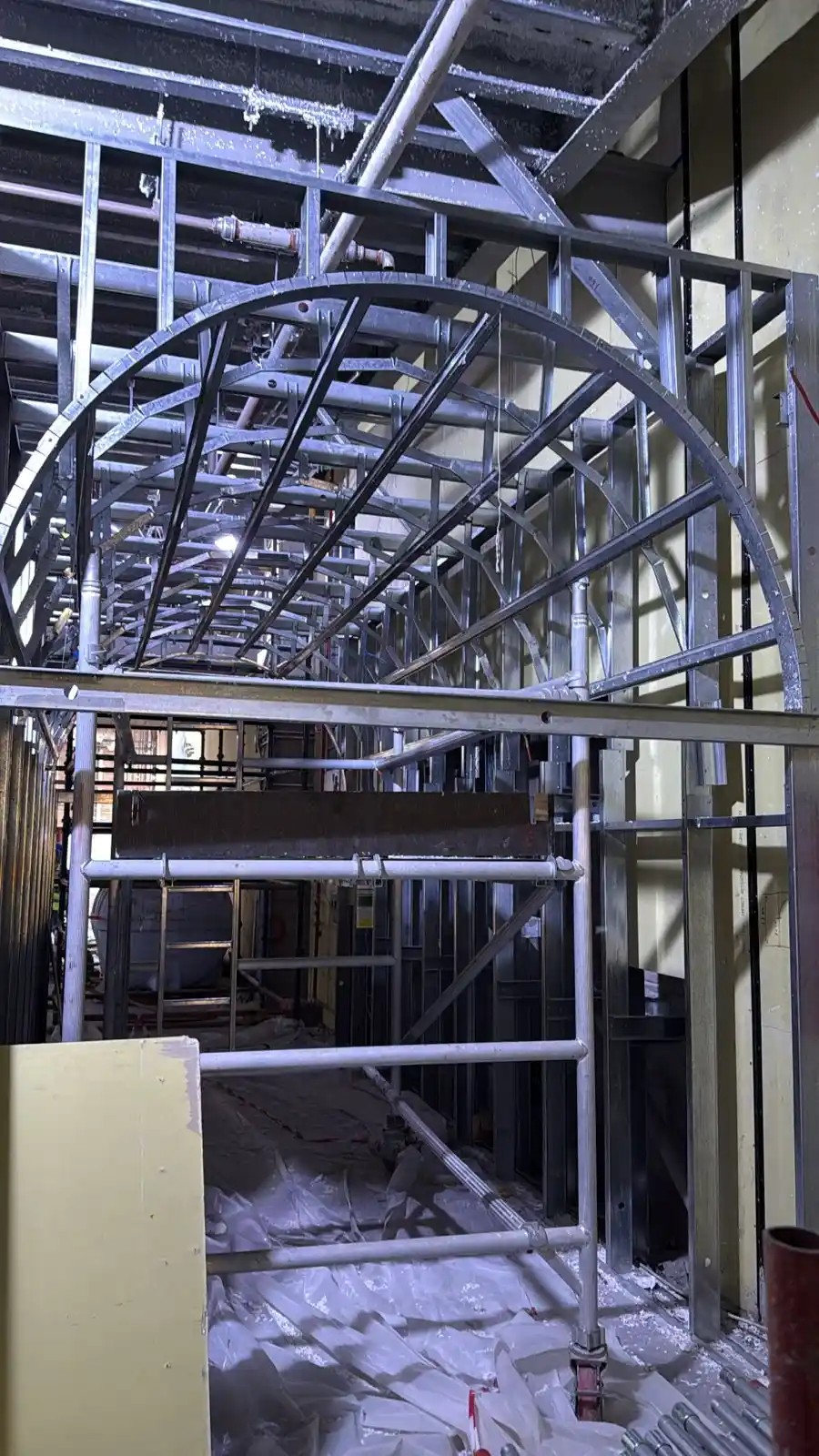 Steel Archway Framing