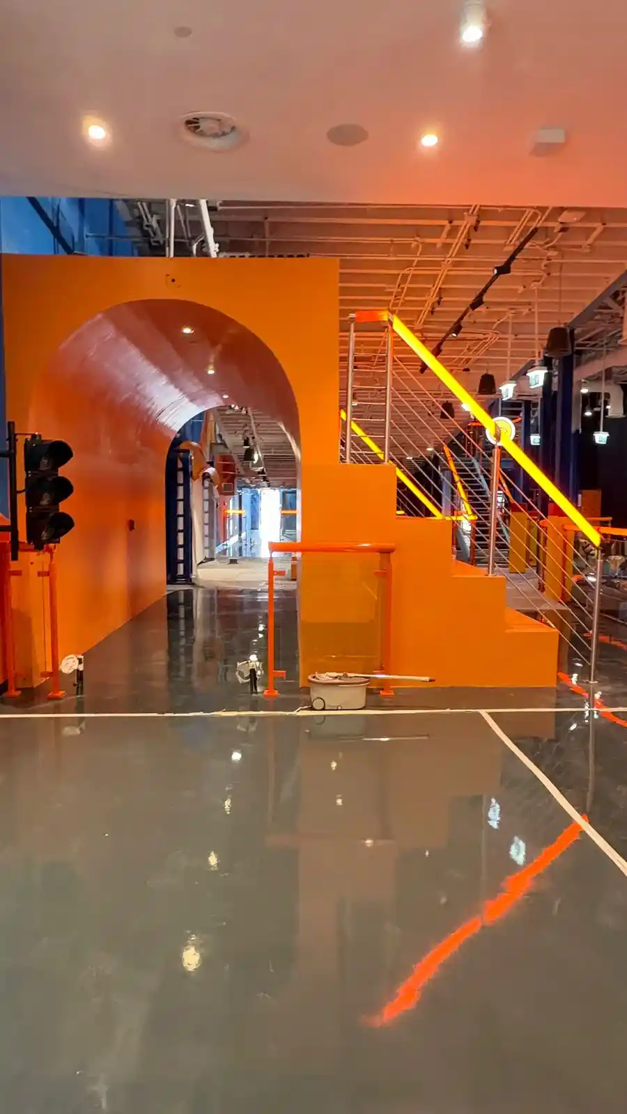 Entryway Arch & Staircase